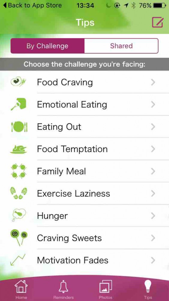  My Diet Coach app screenshot