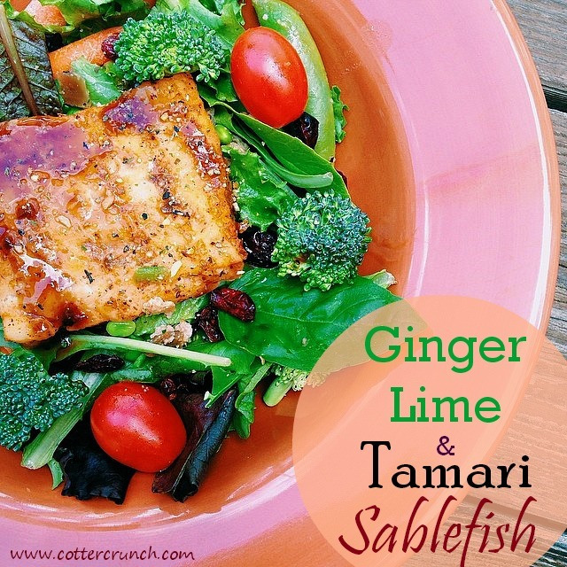14. Ginger Lime Tamari Sablefish